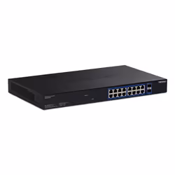Trendnet 18-PORT MULTI-GIG WEB SMART - Switch, Géré, 2.5G Ethernet (100/1000/2500), Full duplex, Grille de montage, 1U