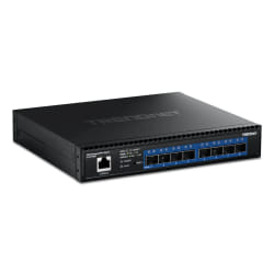 Trendnet TL2-F7080 commutateur réseau Géré L2 1U Noir