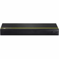 Trendnet TPE-TG160G commutateur réseau Non-géré L2 Gigabit Ethernet (10/100/1000) Connexion Ethernet, supportant l'alimentation via ce port (PoE) 1U Noir