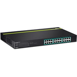 Trendnet TPE-TG240G commutateur réseau Non-géré L2 Gigabit Ethernet (10/100/1000) Connexion Ethernet, supportant l'alimentation via ce port (PoE) Noir