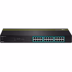 Trendnet TPE-TG240G commutateur réseau Non-géré L2 Gigabit Ethernet (10/100/1000) Connexion Ethernet, supportant l'alimentation via ce port (PoE) Noir