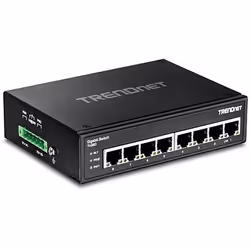 Trendnet TI-G80 commutateur réseau Non-géré L2 Gigabit Ethernet (10/100/1000) Noir