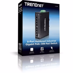 Trendnet TI-PG80 commutateur réseau Non-géré L2 Gigabit Ethernet (10/100/1000) Connexion Ethernet, supportant l'alimentation via ce port (PoE) Noir - Vue supplémentaire 4