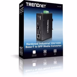 Trendnet TI-F11SFP convertisseur de support réseau 1000 Mbit/s Noir - Vue supplémentaire 4