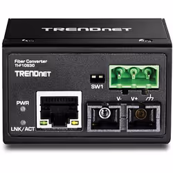 Trendnet TI-F10S30 convertisseur de support réseau 200 Mbit/s 1310 nm Monomode Noir - Vue supplémentaire 4