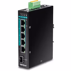 Trendnet TI-PG541i, Géré, L2+, Gigabit Ethernet (10/100/1000), Full duplex, Connexion Ethernet, supportant l'alimentation via ...