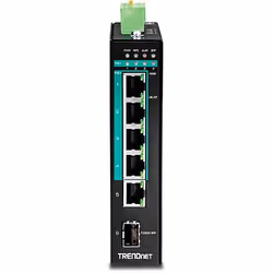 Trendnet TI-PG541i Géré L2+ Gigabit Ethernet (10/100/1000) Connexion Ethernet, supportant l'alimentation via ce port (PoE) Noir