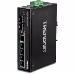 Trendnet TI-PG62, Non-géré, Gigabit Ethernet (10/100/1000), Full duplex, Connexion Ethernet, supportant l'alimentation via ce ...