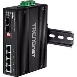 Trendnet TI-UPG62 commutateur réseau Non-géré L2 Gigabit Ethernet (10/100/1000) Connexion Ethernet, supportant l'alimentation via ce port (PoE) Noir - Vue supplémentaire 6