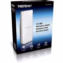 Trendnet TEW-740APBO point d'accès réseaux locaux sans fil 300 Mbit/s Connexion Ethernet, supportant l'alimentation via ce port (PoE) - Vue supplémentaire 7