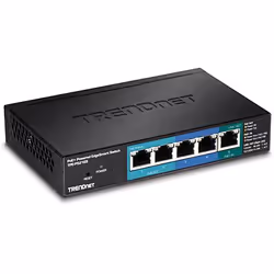 Trendnet TPE-P521ES commutateur réseau Géré Gigabit Ethernet (10/100/1000) Connexion Ethernet, supportant l'alimentation via ce port (PoE) Noir