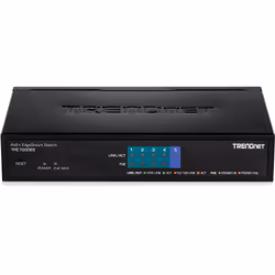 Trendnet TPE-TG50ES, Géré, Gigabit Ethernet (10/100/1000), Full duplex, Connexion Ethernet, supportant l'alimentation via ce  ...