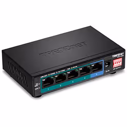 Trendnet TPE-LG50, Non-géré, Gigabit Ethernet (10/100/1000), Full duplex, Connexion Ethernet, supportant l'alimentation via c ...