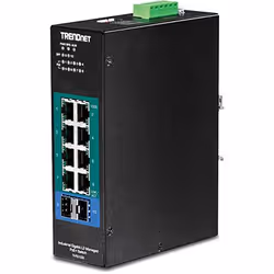 Trendnet TI-PG102I, Géré, L2, Gigabit Ethernet (10/100/1000), Full duplex, Connexion Ethernet, supportant l'alimentation via  ...