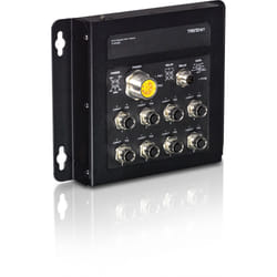 Trendnet TI-TPG80 commutateur réseau Géré Connexion Ethernet, supportant l'alimentation via ce port (PoE) Noir