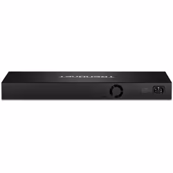 Trendnet TPE-TG182F v1.0R Non-géré Gigabit Ethernet (10/100/1000) Connexion Ethernet, supportant l'alimentation via ce port (PoE) 1U Noir