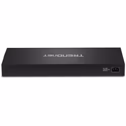 Trendnet TPE-3018LS commutateur réseau Géré Gigabit Ethernet (10/100/1000) Connexion Ethernet, supportant l'alimentation via ce port (PoE) 1U Noir