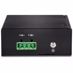 Trendnet TI-PE50 commutateur réseau Non-géré Fast Ethernet (10/100) Connexion Ethernet, supportant l'alimentation via ce port (PoE) Noir