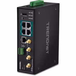 Trendnet TI-WP100 routeur sans fil Gigabit Ethernet Bi-bande (2,4 GHz / 5 GHz) Noir