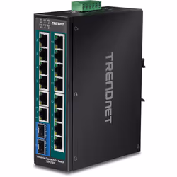 Trendnet TI-PG162, Non-géré, Gigabit Ethernet (10/100/1000), Full duplex, Connexion Ethernet, supportant l'alimentation via c ...