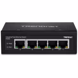 Trendnet TI-E50 commutateur réseau Non-géré Fast Ethernet (10/100) Noir