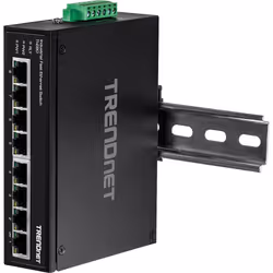 Trendnet TI-E80 commutateur réseau Non-géré Fast Ethernet (10/100) Noir - Vue supplémentaire 4