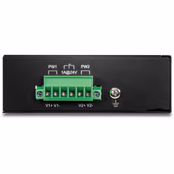 Trendnet TI-PE80 commutateur réseau Non-géré Fast Ethernet (10/100) Connexion Ethernet, supportant l'alimentation via ce port (PoE) Noir - Vue supplémentaire 4
