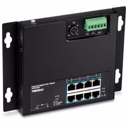 Trendnet TI-PG102F, Gigabit Ethernet (10/100/1000), Full duplex, Connexion Ethernet, supportant l'alimentation via ce port (P ...
