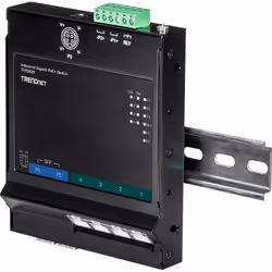 Trendnet TI-PG62F commutateur réseau Gigabit Ethernet (10/100/1000) Connexion Ethernet, supportant l'alimentation via ce port (PoE) Noir - Vue supplémentaire 6