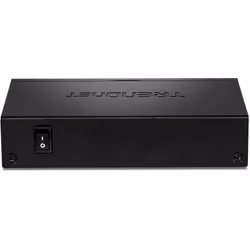 Trendnet TPE-TG51G commutateur réseau Gigabit Ethernet (10/100/1000) Connexion Ethernet, supportant l'alimentation via ce port (PoE) Noir
