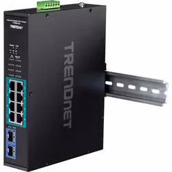 Trendnet TI-PGM102 commutateur réseau Gigabit Ethernet (10/100/1000) Connexion Ethernet, supportant l'alimentation via ce port (PoE) Noir - Vue supplémentaire 6