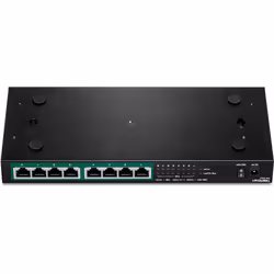 Trendnet TPE-TG84 commutateur réseau Non-géré Gigabit Ethernet (10/100/1000) Connexion Ethernet, supportant l'alimentation via ce port (PoE) Noir - Vue supplémentaire 4