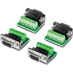 Trendnet TI-S400 changeur de genre de câble Vert, Gris