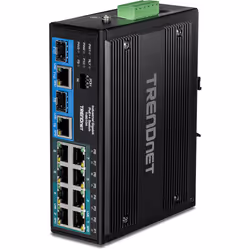 Trendnet TI-BG104, Non-géré, Gigabit Ethernet (10/100/1000), Full duplex, Connexion Ethernet, supportant l'alimentation via c ...