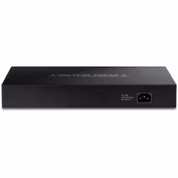 Trendnet TPE-TG182 commutateur réseau Gigabit Ethernet (10/100/1000) Connexion Ethernet, supportant l'alimentation via ce port (PoE) 1U Noir