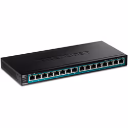Trendnet TPE-TG161H, Gigabit Ethernet (10/100/1000), Connexion Ethernet, supportant l'alimentation via ce port (PoE), Grille  ...