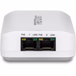 Trendnet TPE-BE200 prolongateur réseau Émetteur et récepteur réseau Blanc 10, 100, 1000 Mbit/s