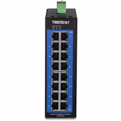 Trendnet TI-G160I-M commutateur réseau Géré Gigabit Ethernet (10/100/1000) Noir