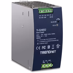 Trendnet TI-S24052, Alimentation électrique, Noir, Sur-courant, Sur-alimentation, Surtension, Surchauffe, Court-circuit, 2000 ...