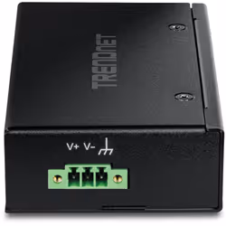 Trendnet TI-PELC50 commutateur réseau Non-géré Fast Ethernet (10/100) Connexion Ethernet, supportant l'alimentation via ce port (PoE) Noir - Vue supplémentaire 4