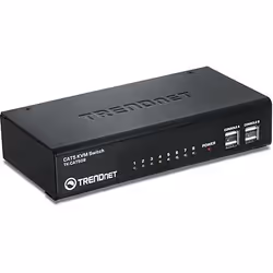Trendnet TK-CAT508, 1600 x 1200 pixels, Ethernet/LAN, Noir