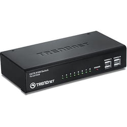 Trendnet TK-CAT508 commutateur écran, clavier et souris Noir