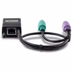 Trendnet TK-CAT5P câble PS/2 0,4 m 2x 6-p Mini-DIN Noir