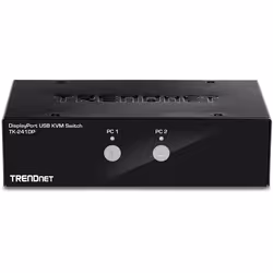 Trendnet TK-241DP commutateur écran, clavier et souris Noir
