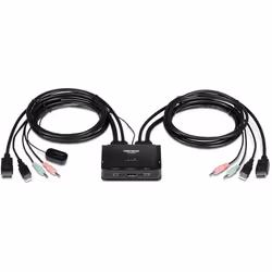 Trendnet TK-220DPI commutateur écran, clavier et souris Noir
