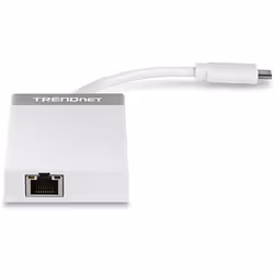 Trendnet TUC-ETGH3 station d'accueil USB 3.2 Gen 1 (3.1 Gen 1) Type-C Gris, Blanc - Vue supplémentaire 4