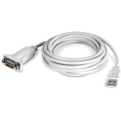 Trendnet TU-S910 changeur de genre de câble USB Type A RS-232 Blanc