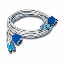 Trendnet TK-C15, 4,5 m, Gris, VGA, 2x PS/2, VGA, 2x PS/2, Mâle/Mâle