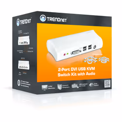 Trendnet TK-204UK commutateur écran, clavier et souris - Vue supplémentaire 6