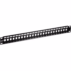 Trendnet TC-KP24, Noir, Acrylonitrile-Butadiène-Styrène (ABS), SPCC, Montage de rack, 1U, 483 mm, 45 mm